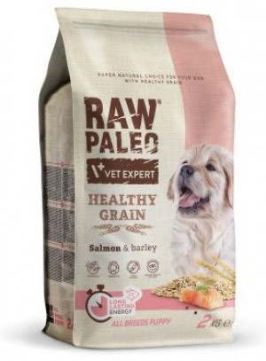 RAW PALEO Healthy Grain Puppy Salmon&barley 2kg